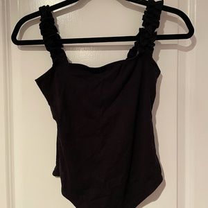 Aritzia Sunday Best Black Bodysuit